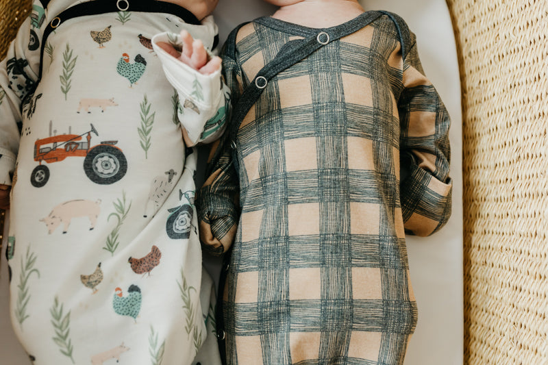 Copper Pearl Newborn Gown Jo