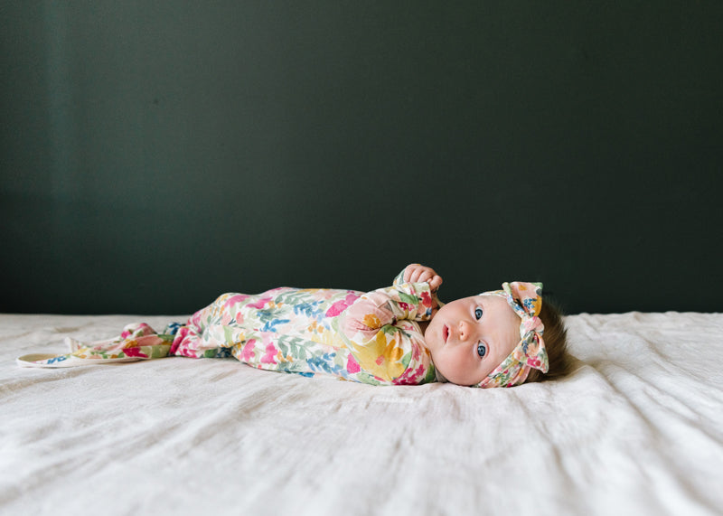 Copper Pearl Newborn Gown Lark