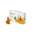 Hey Clay Farm Birds Medium Set
