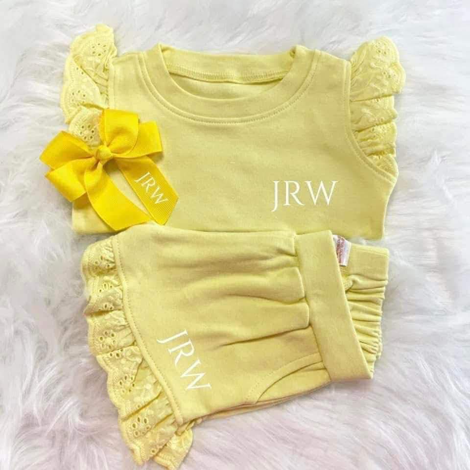 Personalised Girls Anglaise Sets