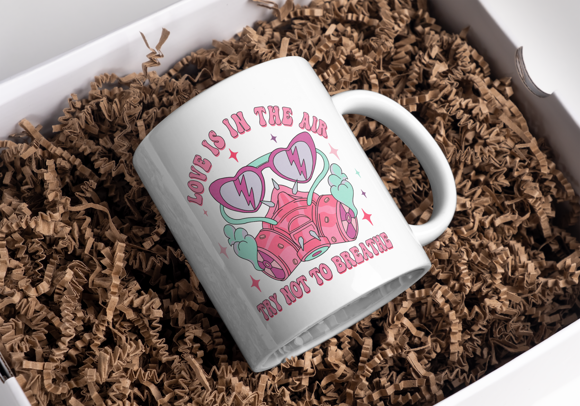 Love is in the air 11oz mug