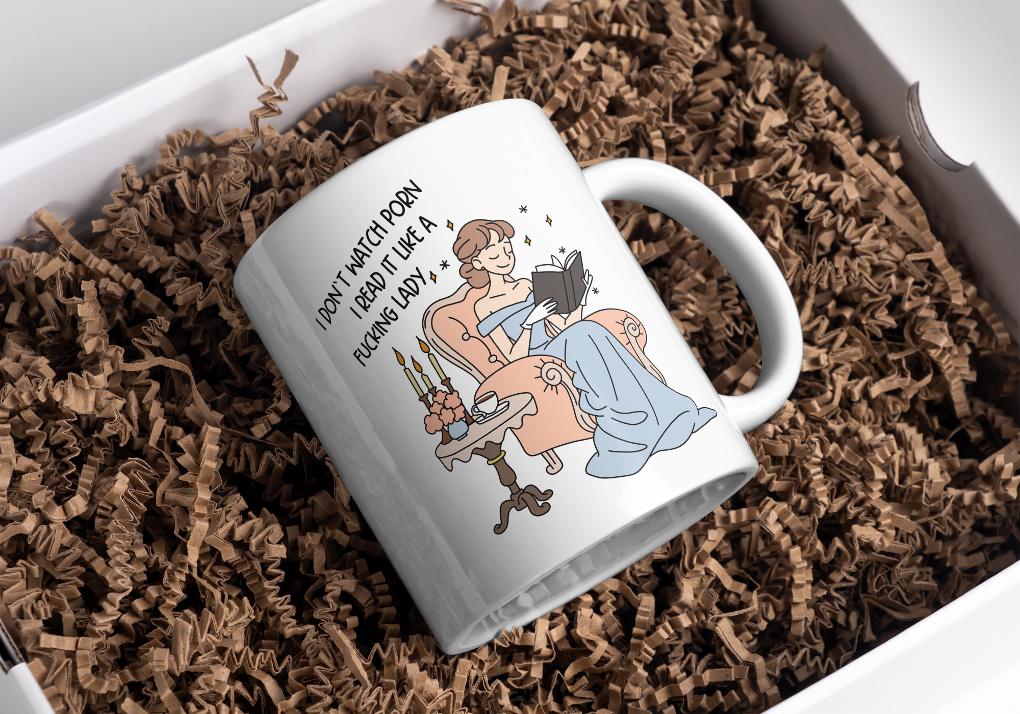 Read it like a lady 11oz mug