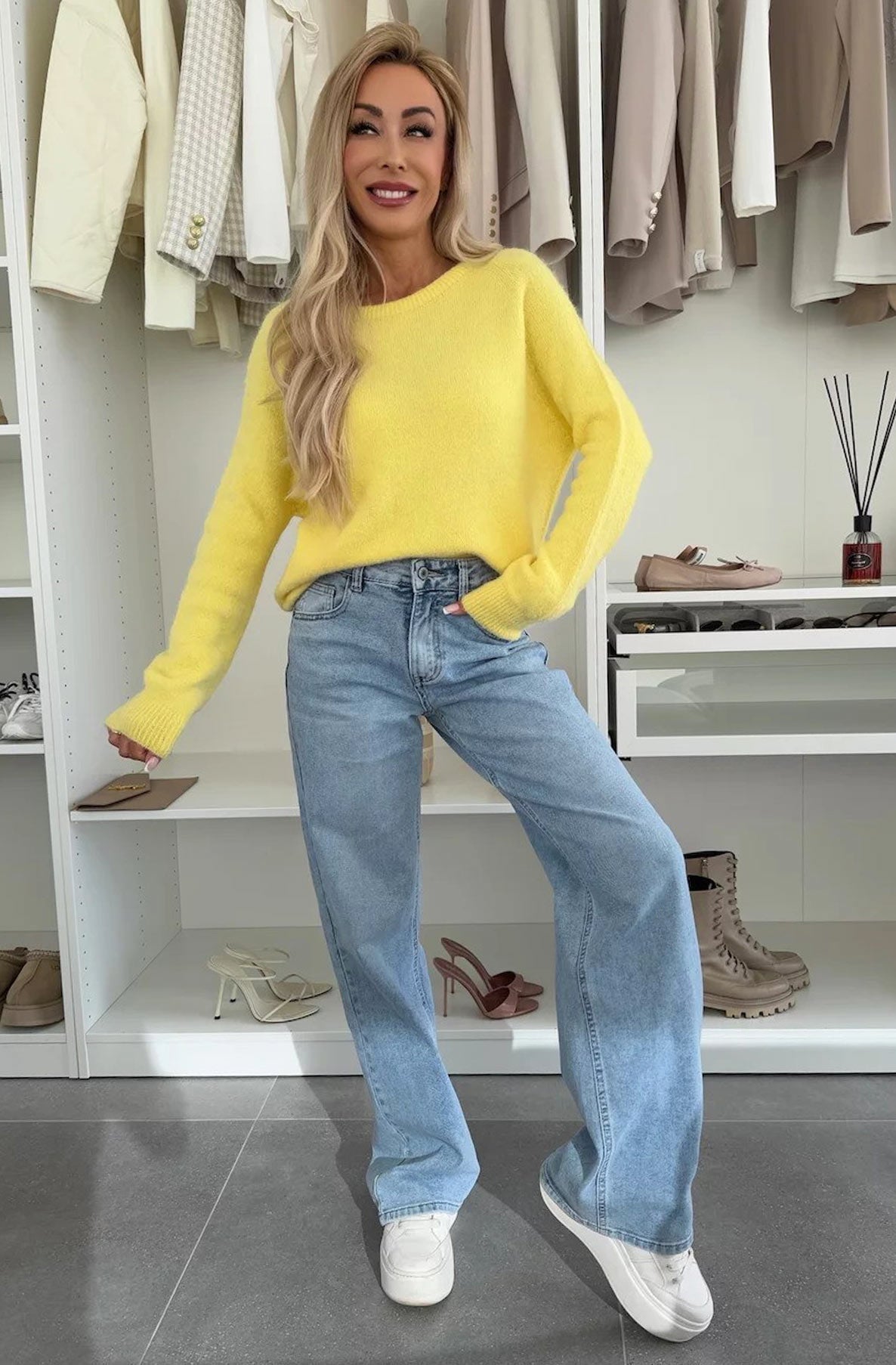 Elisha Light Knitted Alpaca Jumper
Sweater