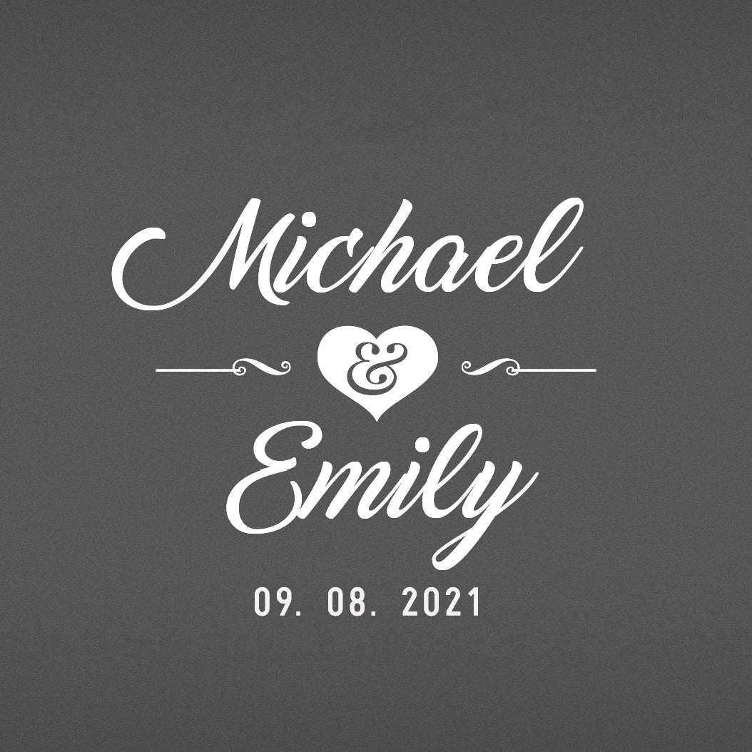 Engraved Cake Knife Set – Personalised Wedding Cake Server | Stainless Steel Mirror Polished