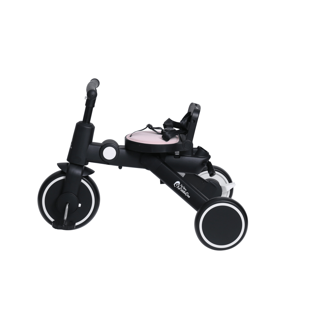 Foryourlittleone Xplor 6 in 1 Foldable Trike - Pastel Pink (10m-4y)