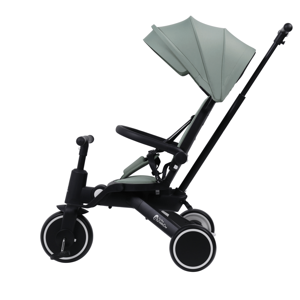 Foryourlittleone Xplor Ultimate 6 in 1 Foldable Trike - Green (10m-4y)