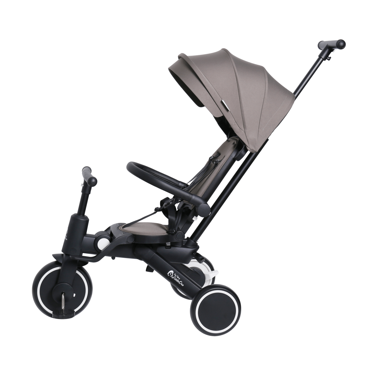 Foryourlittleone Xplor Plus 6 in 1 Foldable Trike - Grey Olive (10m-4y)