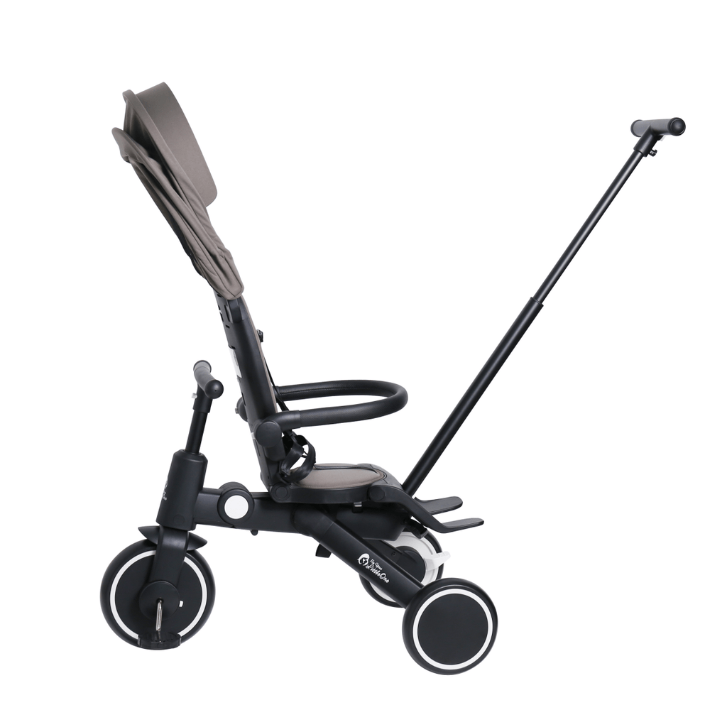 Foryourlittleone Xplor Plus 6 in 1 Foldable Trike - Grey Olive (10m-4y)