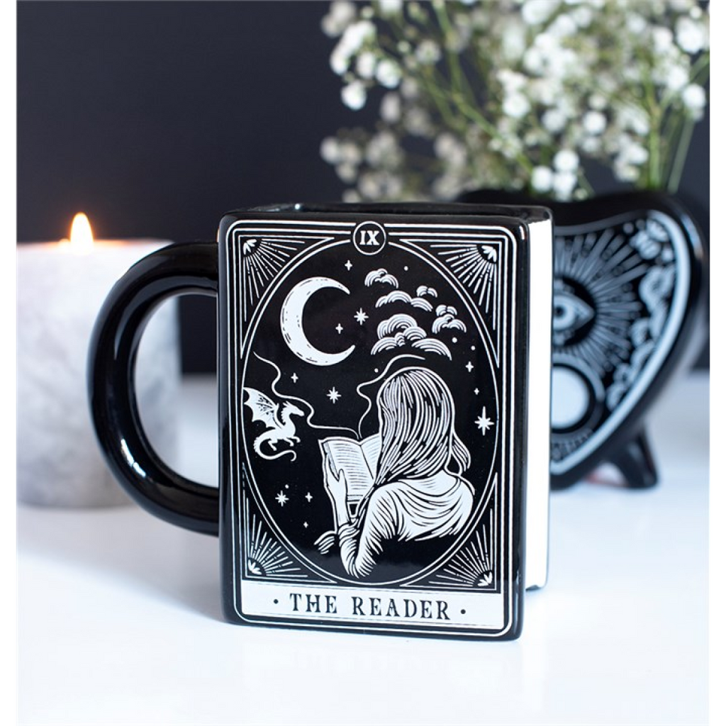 The Reader Book Shaped Mug