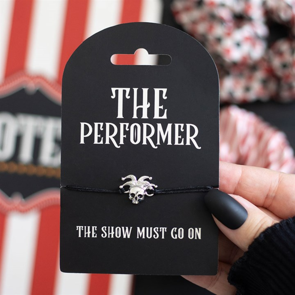 The Performer Skull Cord Bracelet