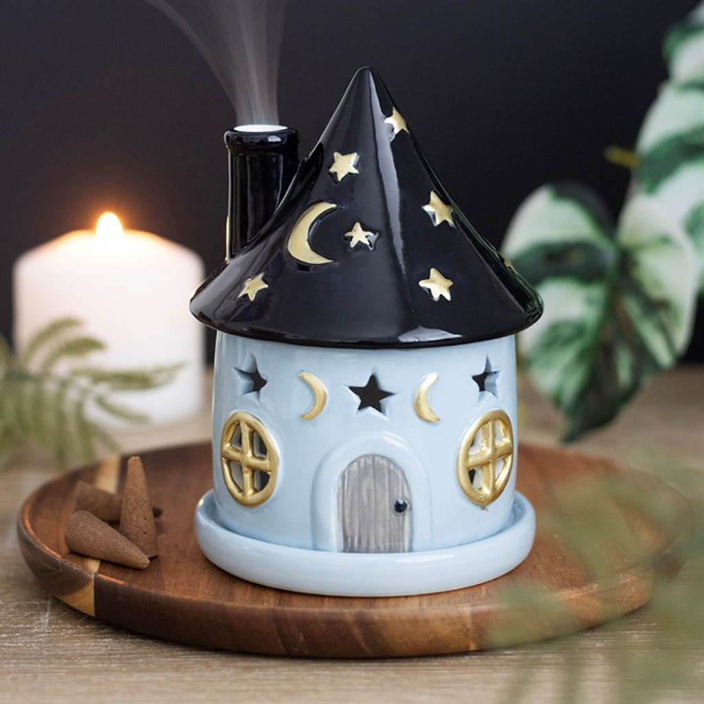 Celestial Cottage Incense Cone Holder