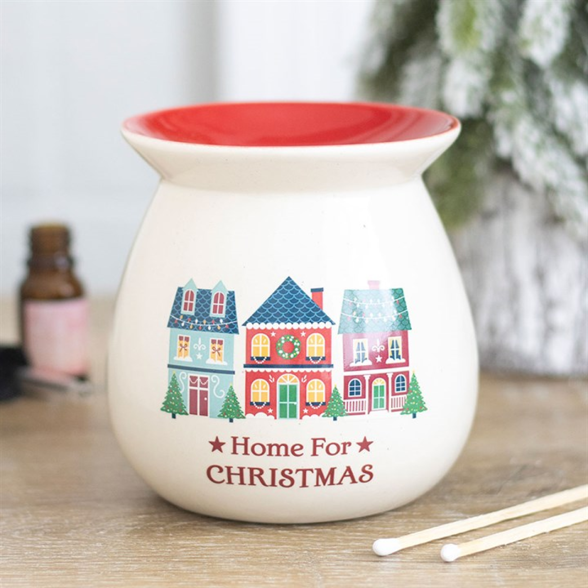 Home for Christmas Oil Burner and Wax Warmer