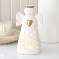 Large LED Light Up Angel Decoration with Heart