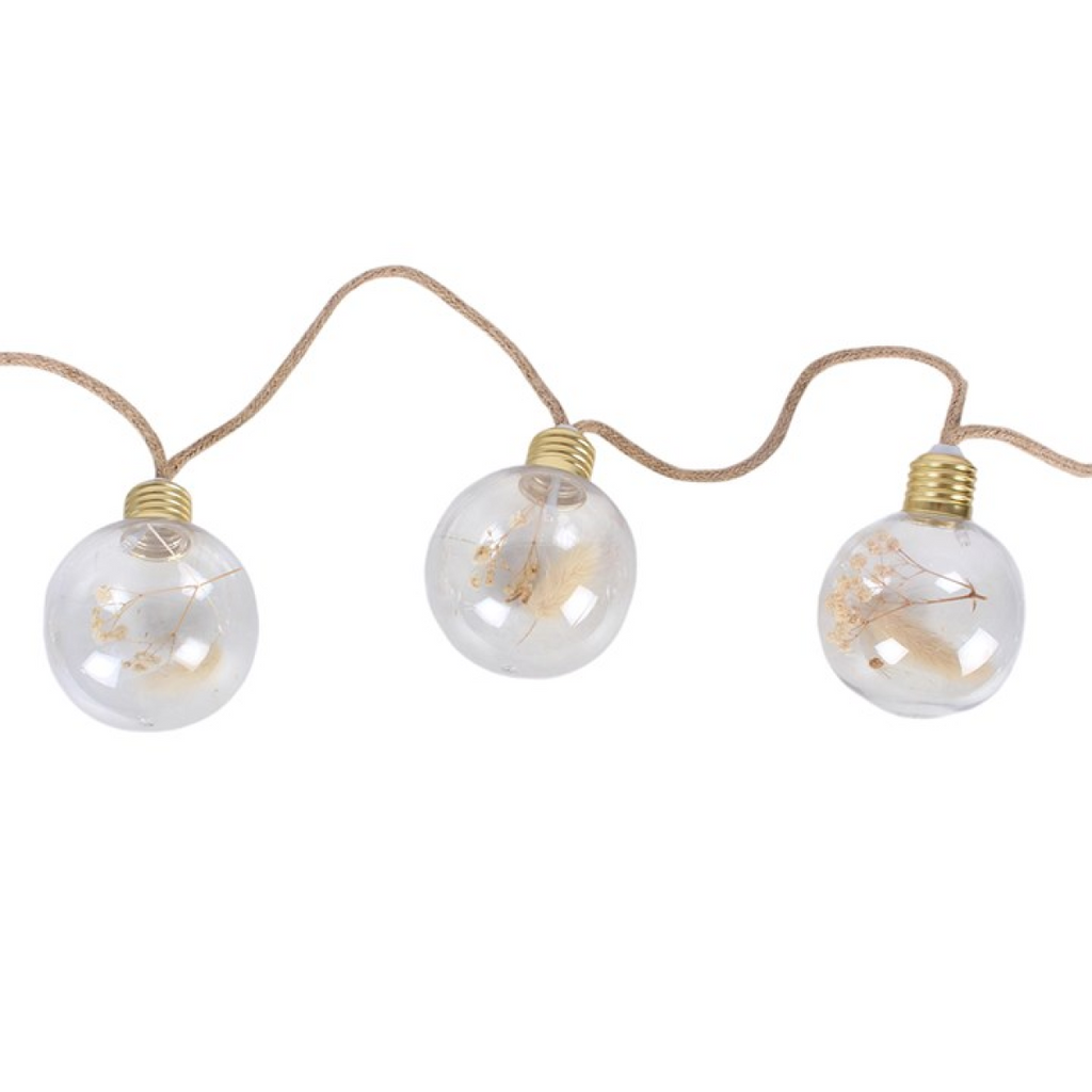 LED Flower Marquee String Lights