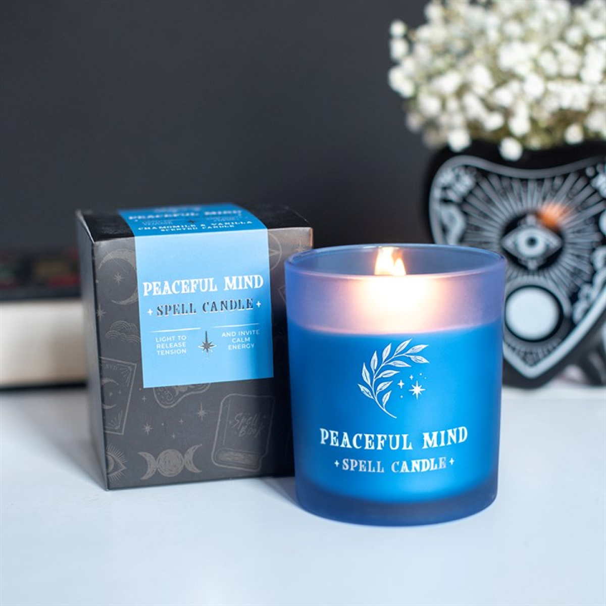 Peaceful Mind Chamomile & Vanilla Scented Candle