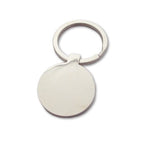 Engraved Stainless Steel Keyring – Custom Photo Keepsake With Double Sided Engraving