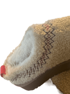 Fleece Platform Cosy Mule