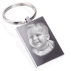 Personalised Calendar Keychain – Engraved Stainless Steel Special Date Keepsake Gift