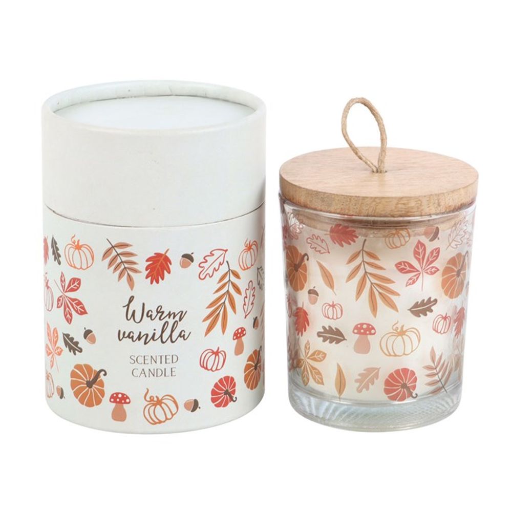 Autumn Leaves Warm Vanilla Candle - Lola’s gift shop <3Autumn Leaves Warm Vanilla CandleLola’s gift shop <3